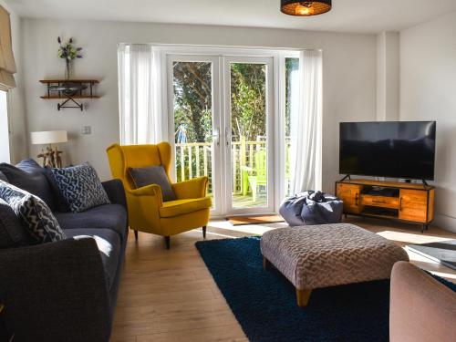 Posezení v ubytování Gwel Nans