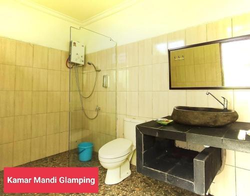 Ein Badezimmer in der Unterkunft Bagas Luxury Glamping