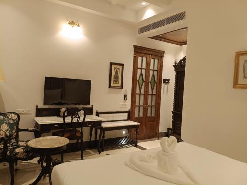 Et tv og/eller underholdning på The Ant Hill