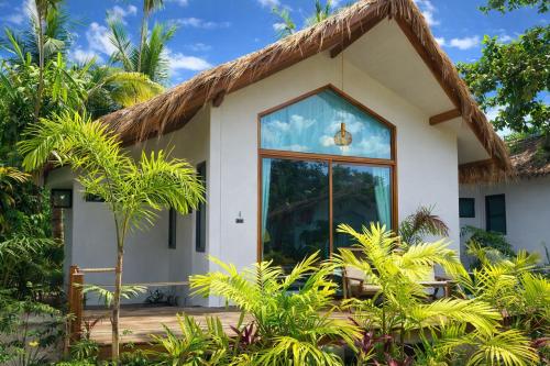 Vườn quanh Salad Beach Crystal Bungalow