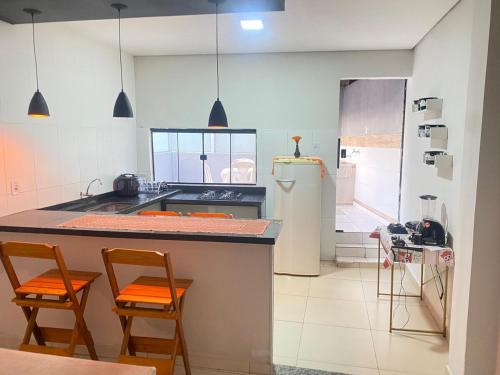 Køkken eller tekøkken på Coimbra House