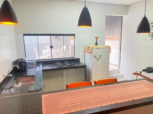 Køkken eller tekøkken på Coimbra House