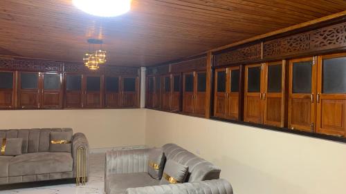 Posezení v ubytování Roots