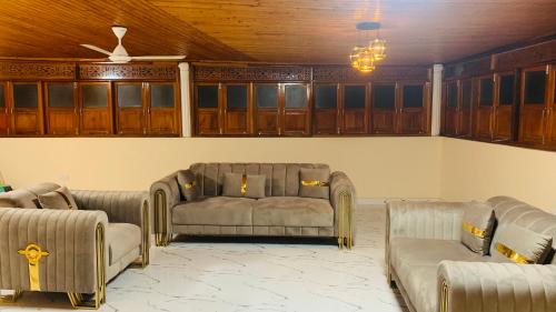 Posezení v ubytování Roots