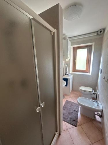 Koupelna v ubytování Casa Monte Pizzo