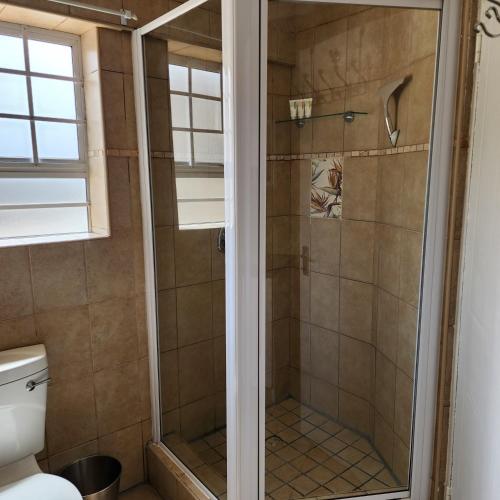 Et badeværelse på No 4 Bayview Manor