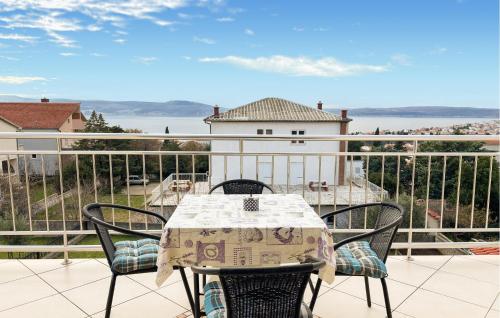 Beautiful Apartment In Novi Vinodolski With Wifi