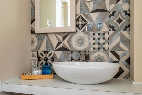 Koupelna v ubytování Locanda Vecchio Mulino