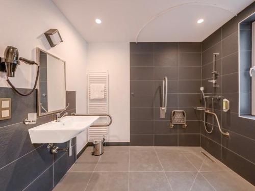 Koupelna v ubytování Hotel Schwarzbachtal Hideaway