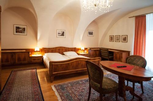 Posezení v ubytování Hotel Gasthof Sonne