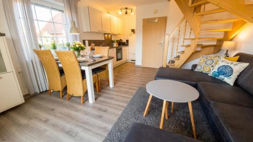 Η κουζίνα ή μικρή κουζίνα στο Ferienhaus Likedeeler