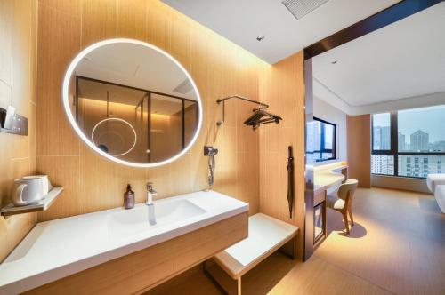 Koupelna v ubytování JI Hotel Hangzhou Xiaoshan MixC
