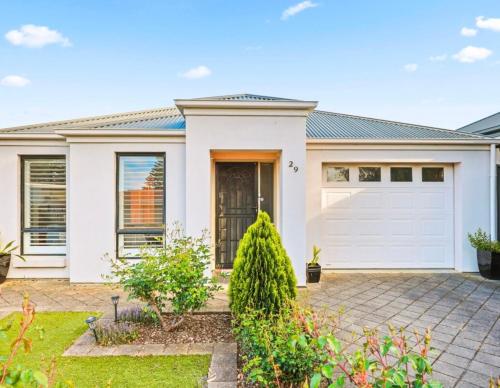 Bygningen som feriehuset ligger i