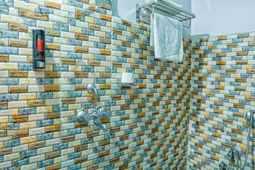 Phòng tắm tại Hotel Bandana