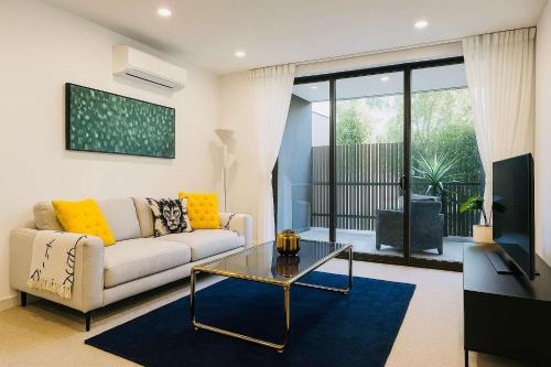 Posezení v ubytování The Executive Garden Reisdence