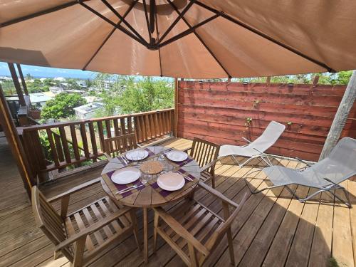 Balkón nebo terasa v ubytování Soleil Passion en plein cœur de ville