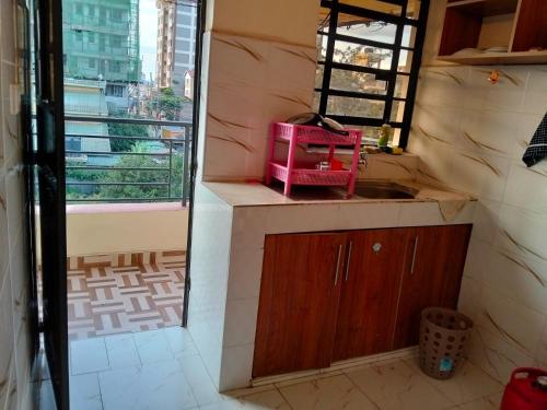 Kuchyň nebo kuchyňský kout v ubytování Cozyhub