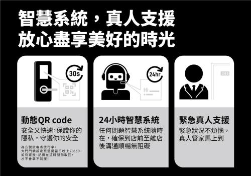 Chứng chỉ, giải thưởng, bảng hiệu hoặc các tài liệu khác trưng bày tại Bear Station Smart Stay