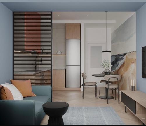 1-Bedroom Apartment New & Modern, Near Downtown