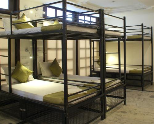 Postel nebo postele na pokoji v ubytování BedHubs
