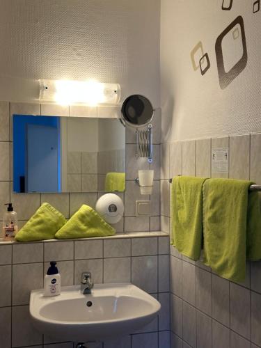 Ванная комната в Pension Landhaus Machold