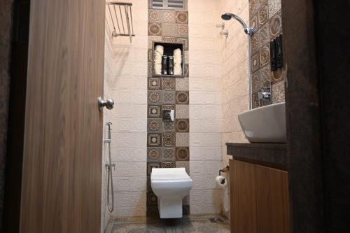 Koupelna v ubytování RB Rooms Moggapair