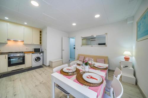 Køkken eller tekøkken på Hauzify I Mar Blau