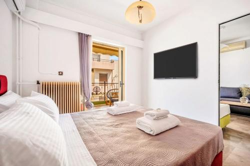 Sunny 3bd cozy flat spectacular Acropolis view