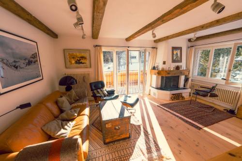 Χώρος καθιστικού στο Casa Nonna