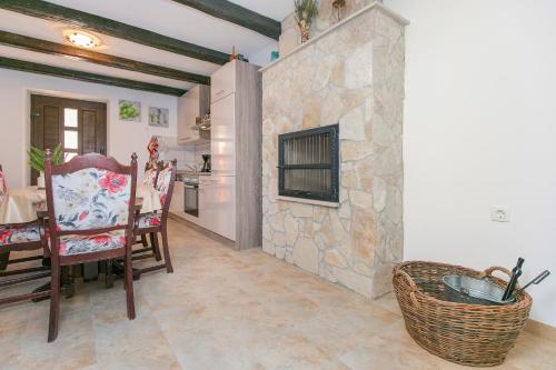 Χώρος καθιστικού στο Haus in Istrien direkt am Meer