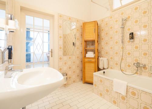 Kupatilo u objektu Hotel Mariahilf