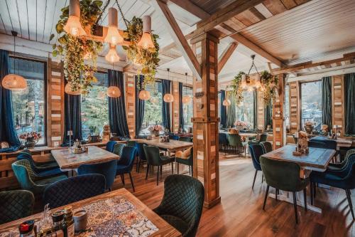 Posezení v ubytování Breza Hotel Borovets