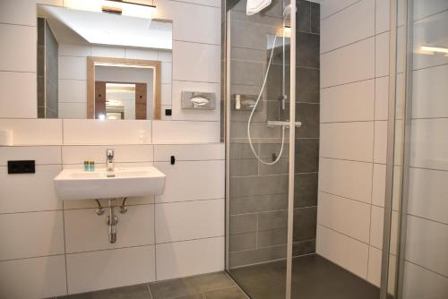 Koupelna v ubytování Katschbergstub'n