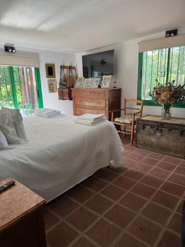 Postel nebo postele na pokoji v ubytování Refugio Natural en las Sierras de Cordoba