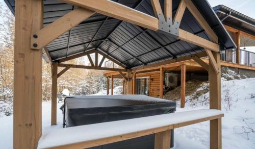 Spa - Absolute comfort - Chalet l'escapade Cordelia om vinteren