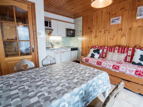Charmant 2 pièces au cœur des Gets, proche télécabines, balcon, Wi-Fi, garage, animaux bienvenus