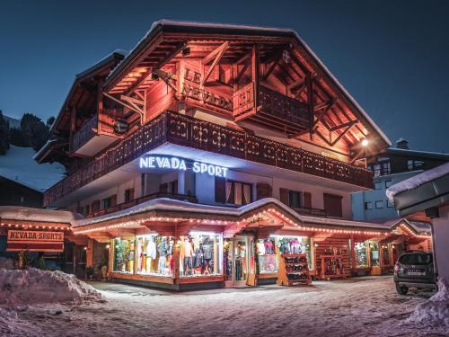 Charmant 2 pièces au cœur des Gets, proche télécabines, balcon, Wi-Fi, garage, animaux bienvenus