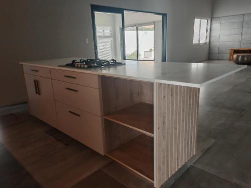 Køkken eller tekøkken på Hole Inn 1