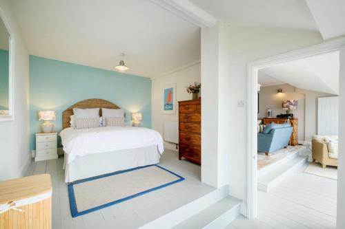 Giường trong phòng chung tại 2 Bed in Downderry oc-p29018