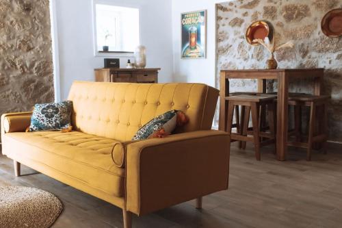 Area soggiorno di Chão do Ribeirinho Country House