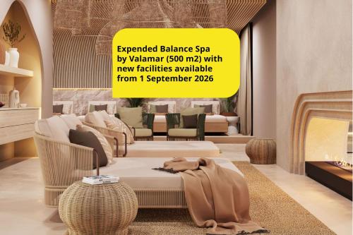 Khu vực ghế ngồi tại Valamar Meteor Hotel