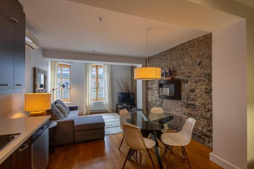 Зона вітальні в Les Immeubles Charlevoix - Le 1173