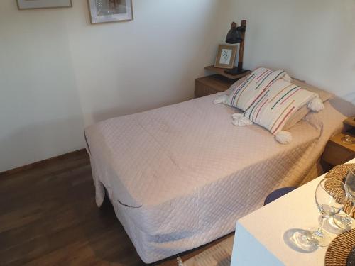 Giường trong phòng chung tại Refugio Cordillera