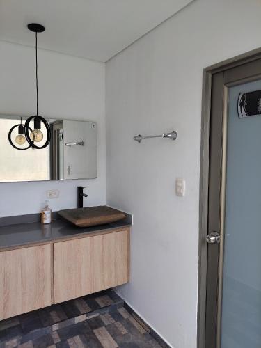 Køkken eller tekøkken på Oasis Urbano