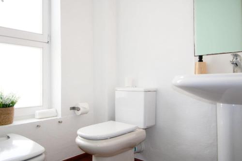 Et badeværelse på Casa Trast