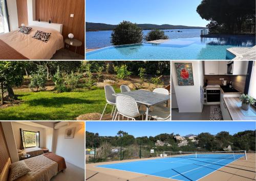 Hồ bơi trong/gần Casa 115 - Plage & piscine chauffée