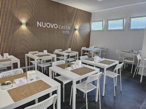 En restaurant eller et andet spisested på Boutique Hotel Nuovo Cason