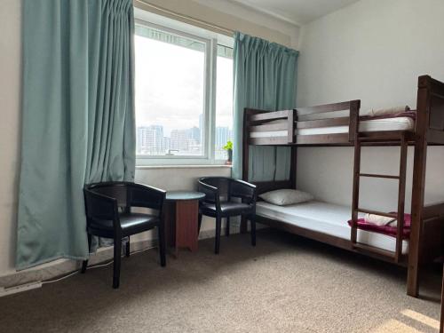 Postel nebo postele na pokoji v ubytování Backpacker's Bed