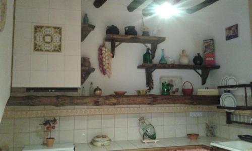 Η κουζίνα ή μικρή κουζίνα στο Casa Elina Lucena