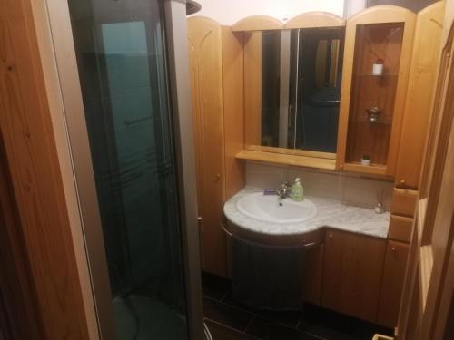 Koupelna v ubytování Napraforgó Vendégház Balatonvilágos